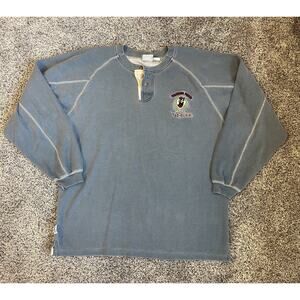 Looney Tunes Warner Bros Tasmanian Devil Taz Long Sleeve Pullover Shirt XL